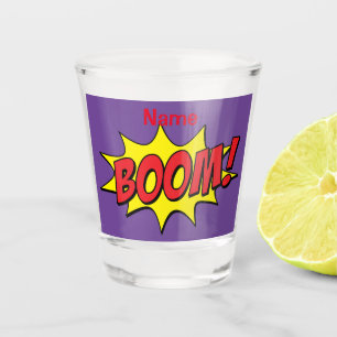Cartoon Boom Thunder_Cove Shot Glass
