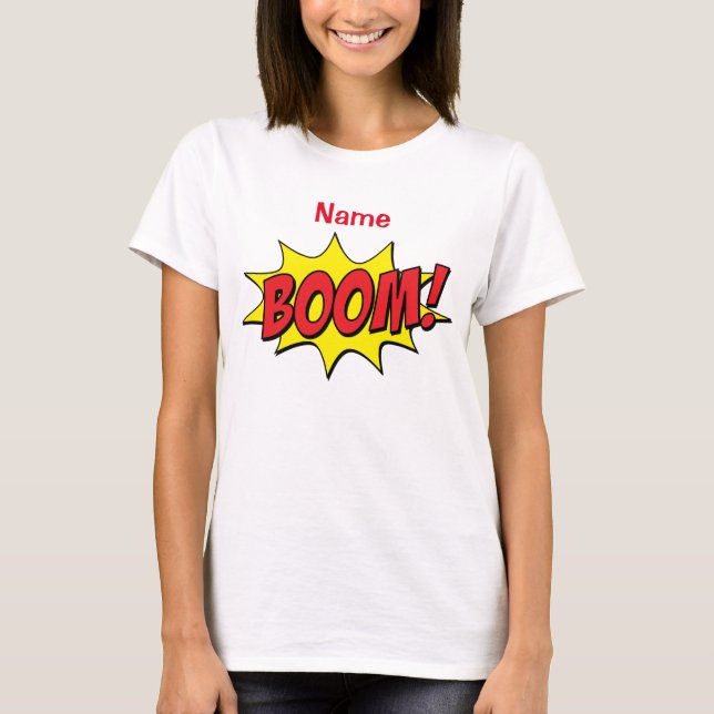 Cartoon Boom Thunder_Cove  T-Shirt (Front)
