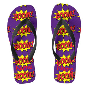 Cartoon Boom Thunder_Cove Thongs