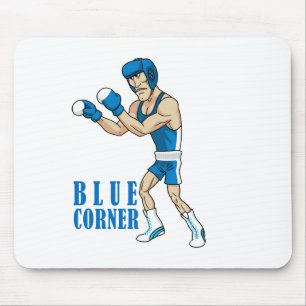 cartoon boxer mouse pad
