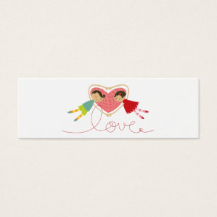 Cartoon Boy Love Girl Whimsical Wedding Favour
