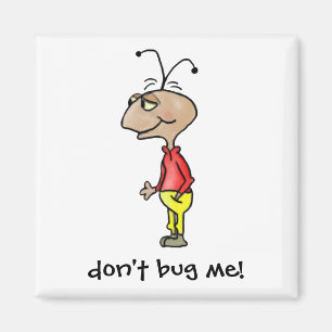 Cartoon Bug Magnet