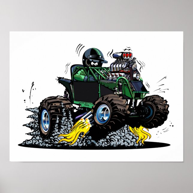 Cartoon buggy poster (Front)