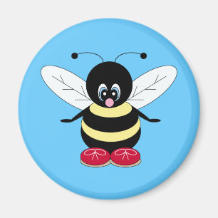 Cartoon Bumblebee Magnet