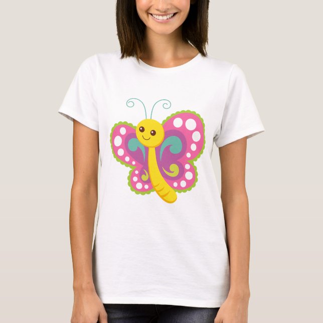 Cartoon Butterfly T-Shirt (Front)