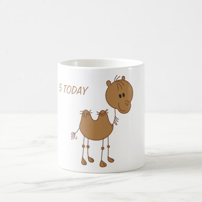 Cartoon Camel Coffee Mug (Center)