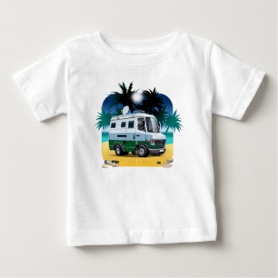 Cartoon Camper Baby T-Shirt