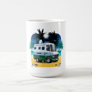 Cartoon Camper Coffee Mug