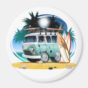 Cartoon Camper Magnet