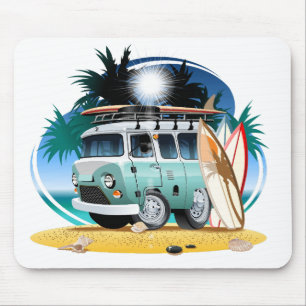 Cartoon Camper Mouse Pad