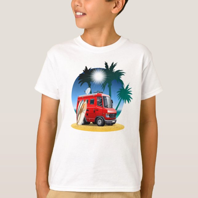 Cartoon Camper T-Shirt (Front)