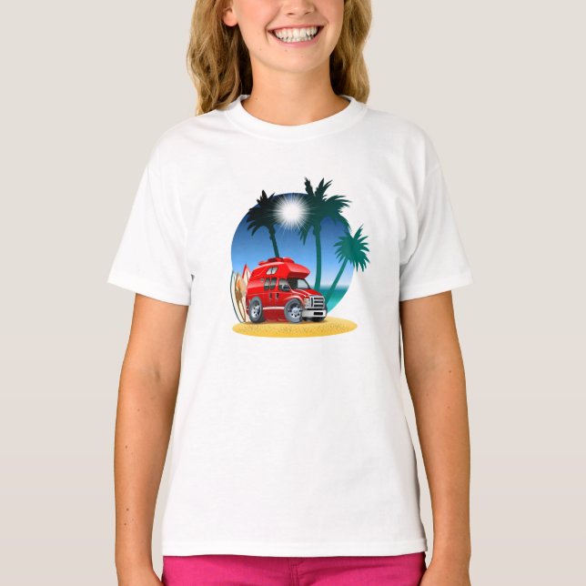 Cartoon Camper T-Shirt (Front)