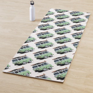 Cartoon Camper Yoga Mat