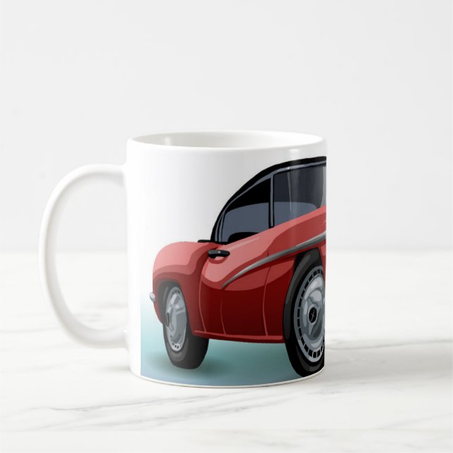 Cartoon Car Designed Mug (Left)