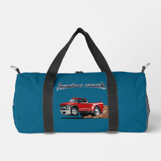 Cartoon car duffle bag