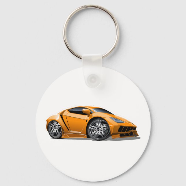 Cartoon car key ring (Front)