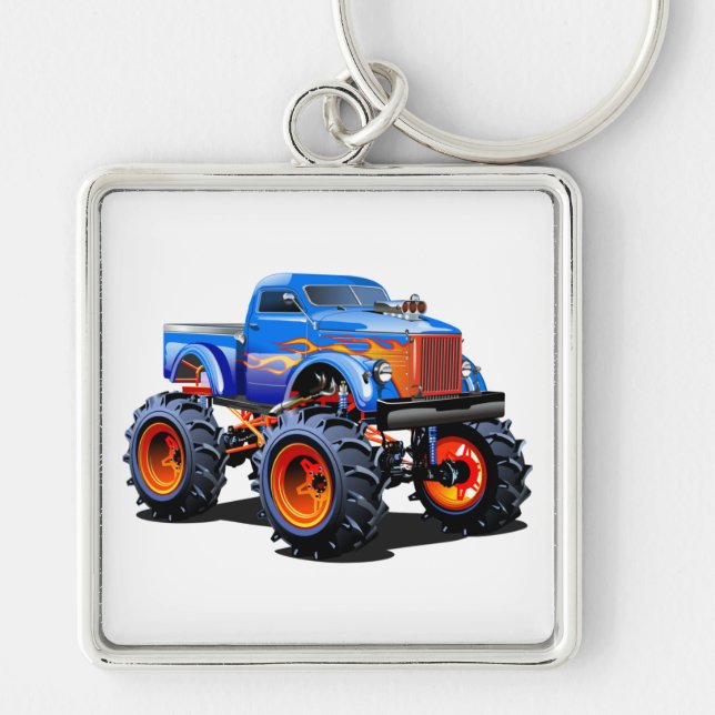 Cartoon car key ring (Front)