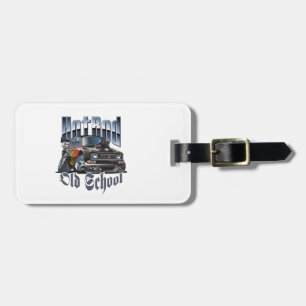 Cartoon car luggage tag