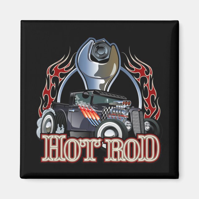 Cartoon car magnet (Front)