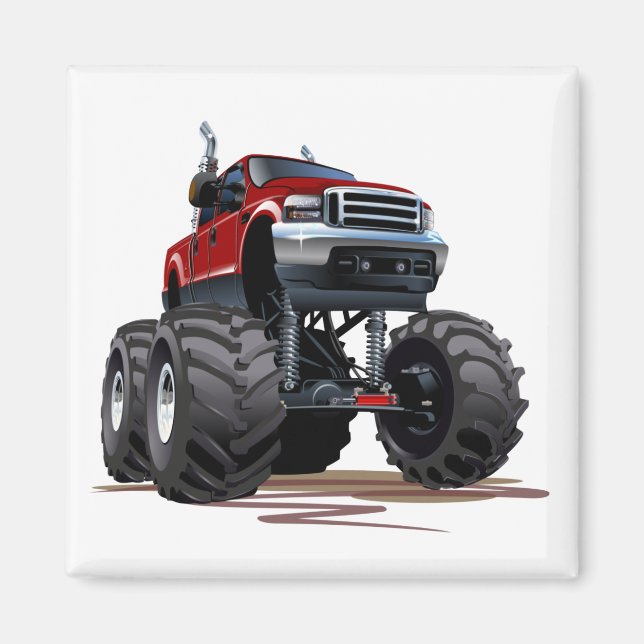 Cartoon car magnet (Front)