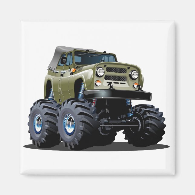 Cartoon car magnet (Front)