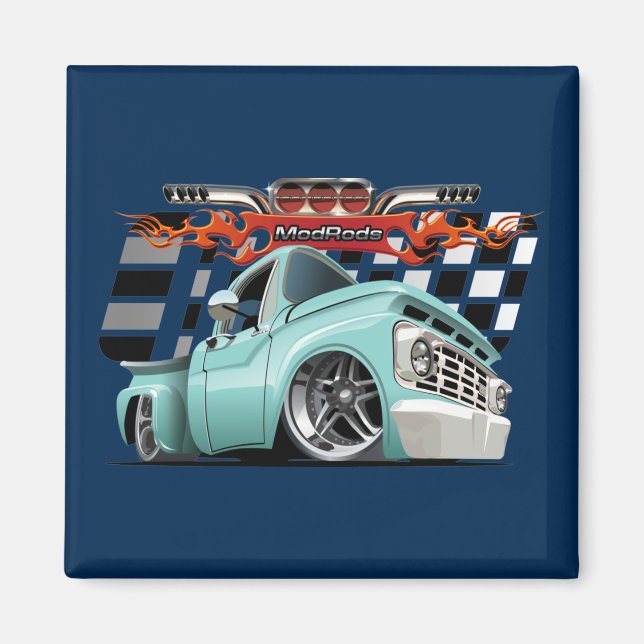 Cartoon car magnet (Front)
