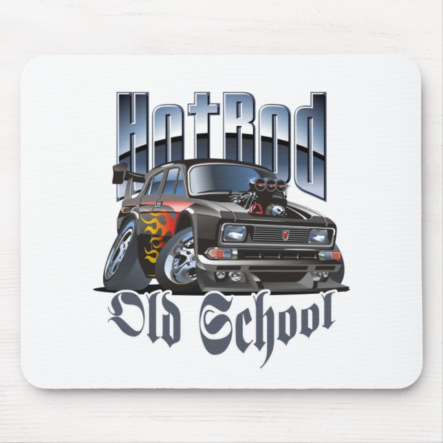 Cartoon car mouse pad (Front)