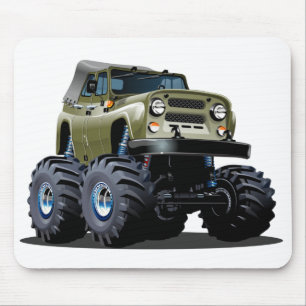 Cartoon car mouse pad