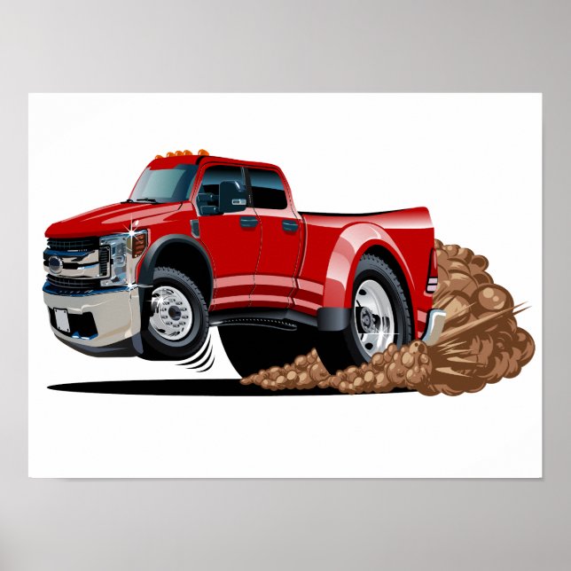 Cartoon car poster (Front)