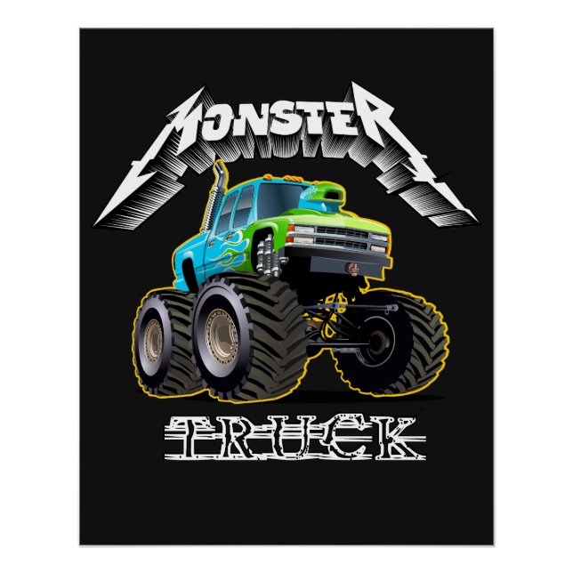 Cartoon car poster (Front)