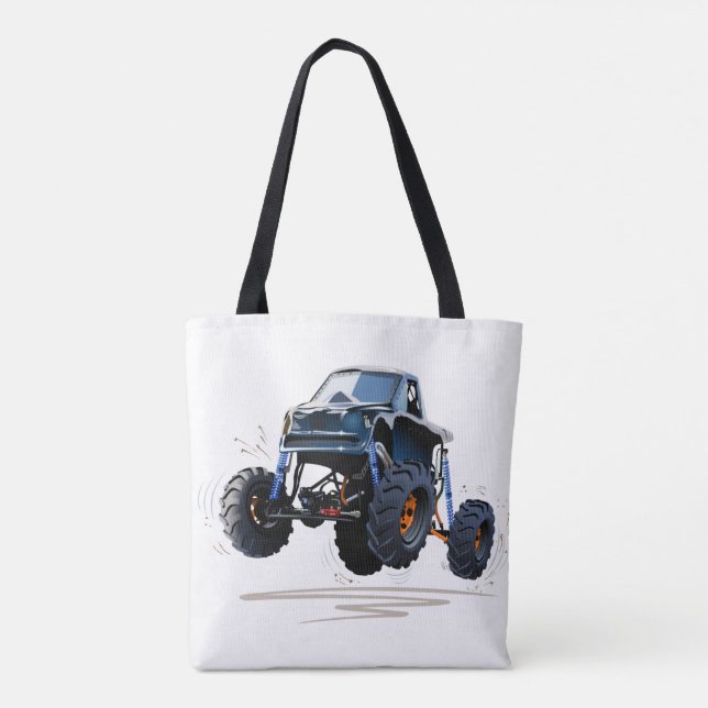 Cartoon car tote bag (Back)