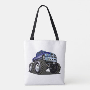 Cartoon car tote bag