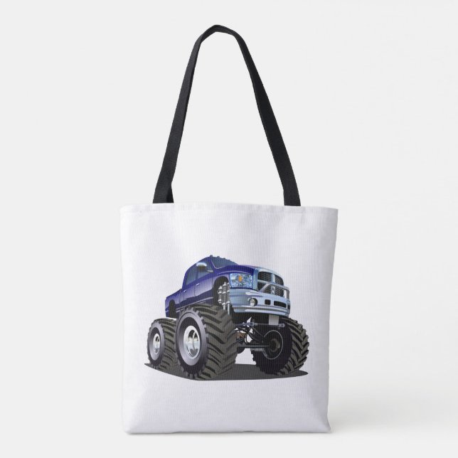 Cartoon car tote bag (Back)