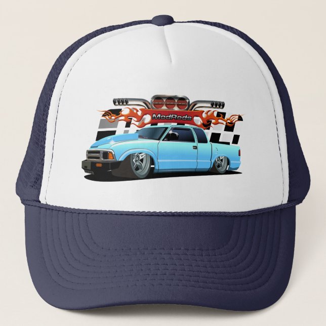 Cartoon car trucker hat (Front)