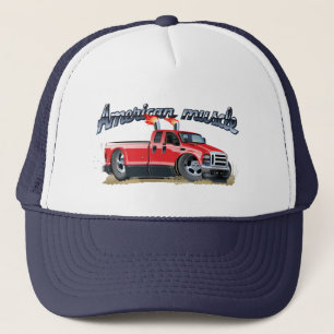 Cartoon car trucker hat