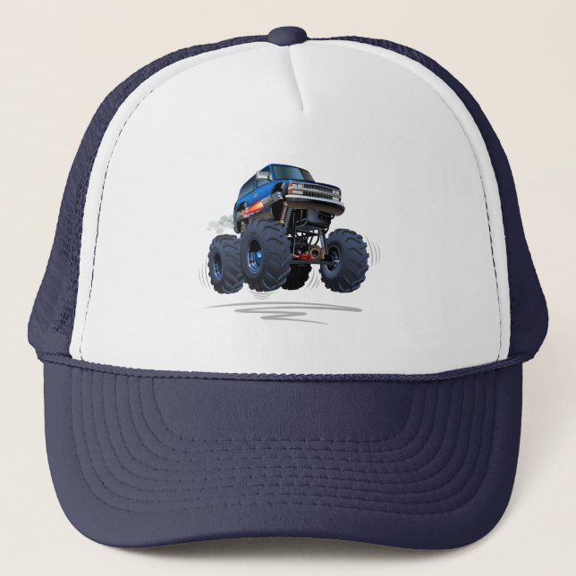 Cartoon car trucker hat (Front)
