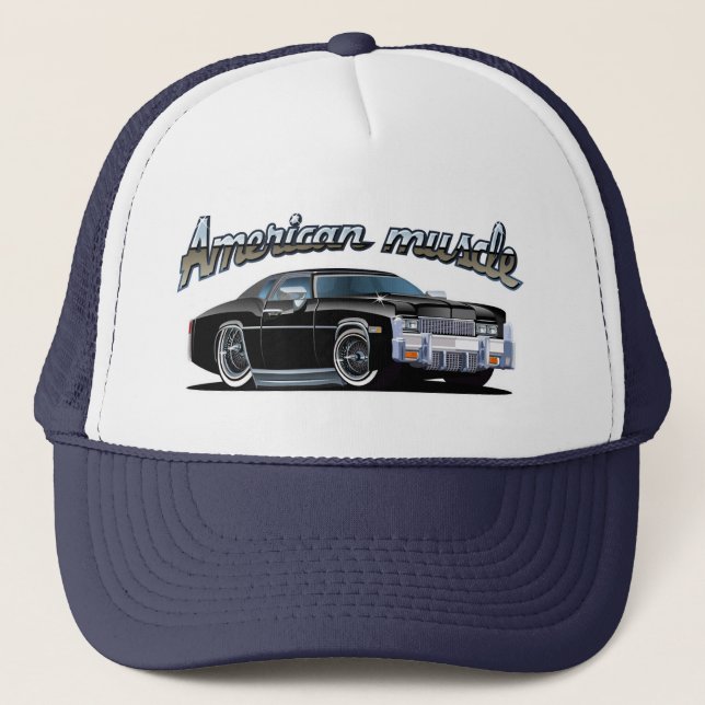 Cartoon car trucker hat (Front)