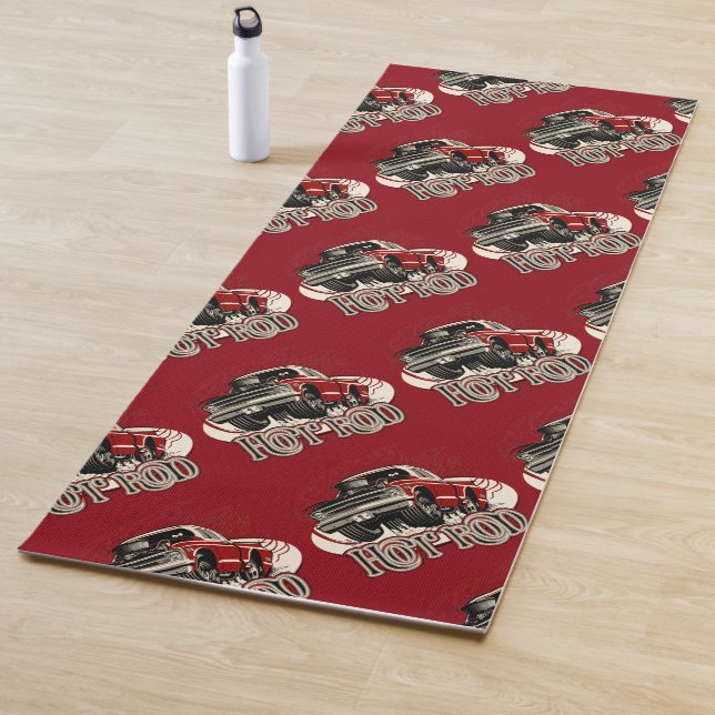 Cartoon car yoga mat (In Situ)