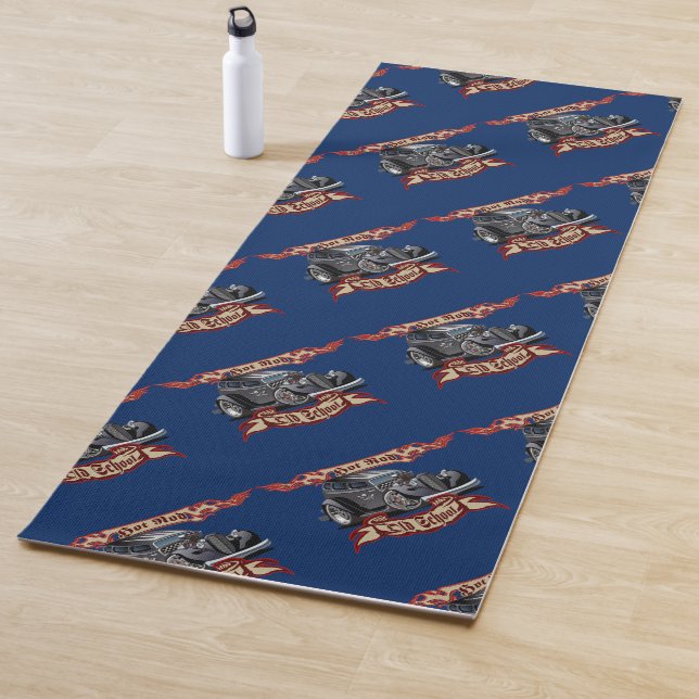 Cartoon car yoga mat (In Situ)