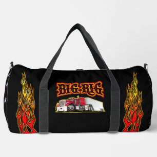 Cartoon cargo truck "Big Rig" Duffle Bag