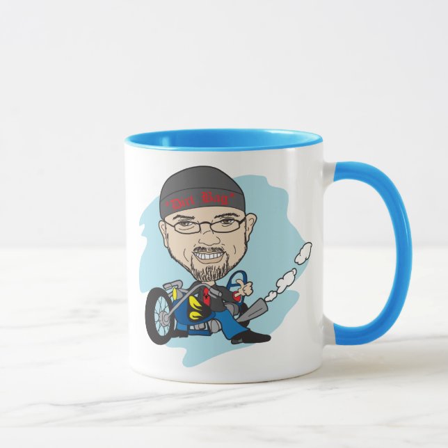 cartoon caricature mug (Right)