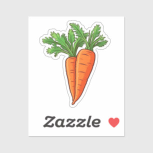 Cartoon carrot