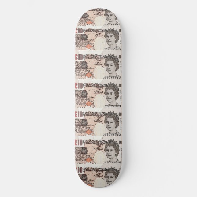 Cartoon Cash 3 Skateboard (Front)