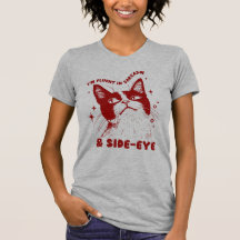 Cartoon Cat "I'm Fluent In Sarcasm and Side-Eye"