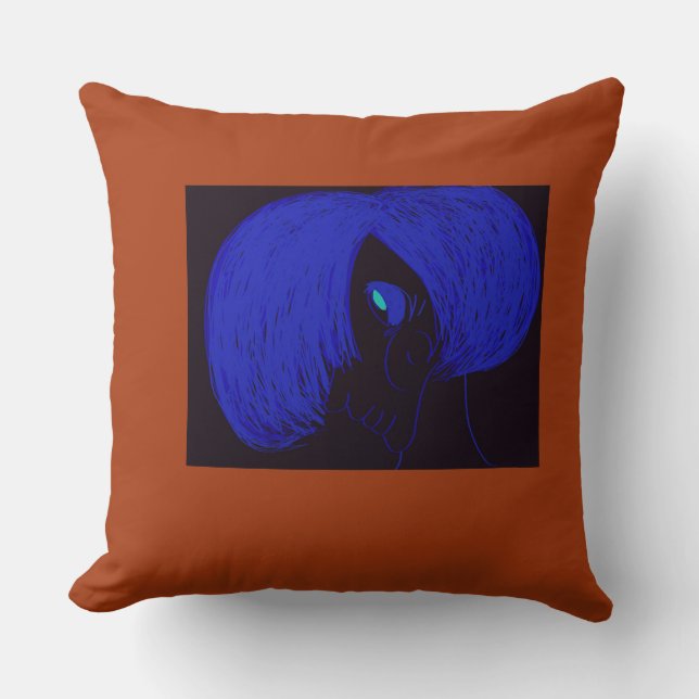 Cartoon Character Art Cushion (Front)