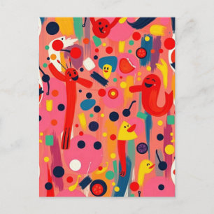 Cartoon Character  Postcard