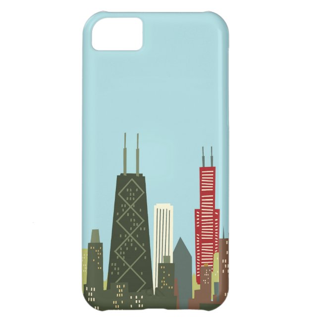 Cartoon Chicago Case-Mate iPhone Case