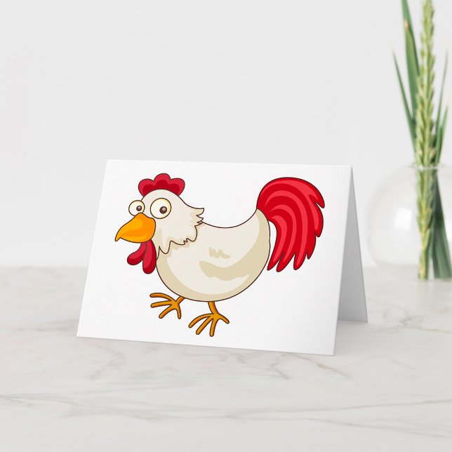 Cartoon Chicken Greeting Cards (Creator Uploaded)