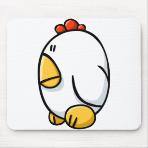 Cartoon Chicken Mouse Pad