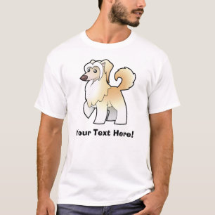 Cartoon Chinese Crested (powderpuff) T-Shirt